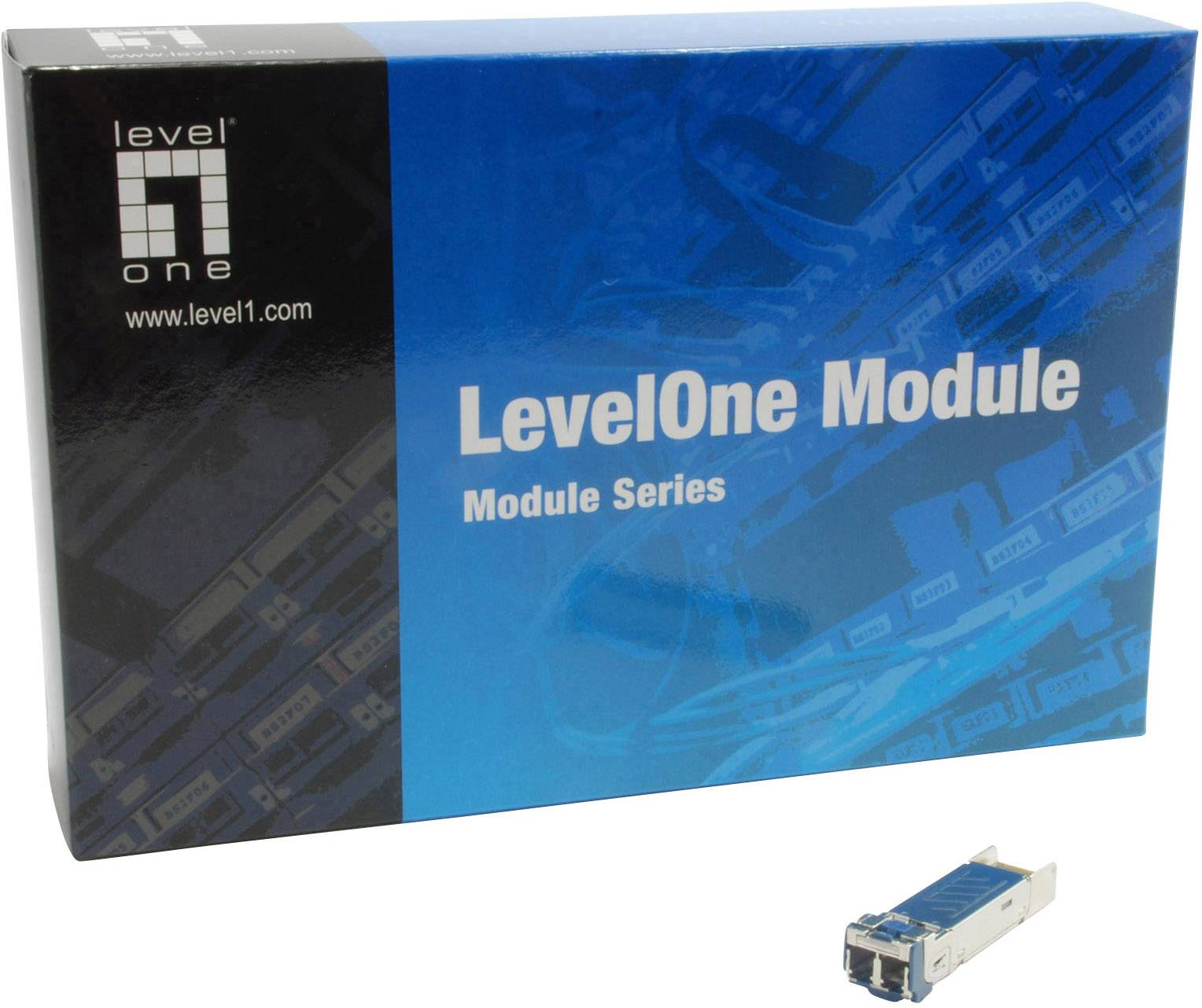 LevelOne GVT-0302 - SFP (Mini-GBIC)-Transceiver-Modul - GigE - 1000Base-ZX - LC - bis zu 70 km