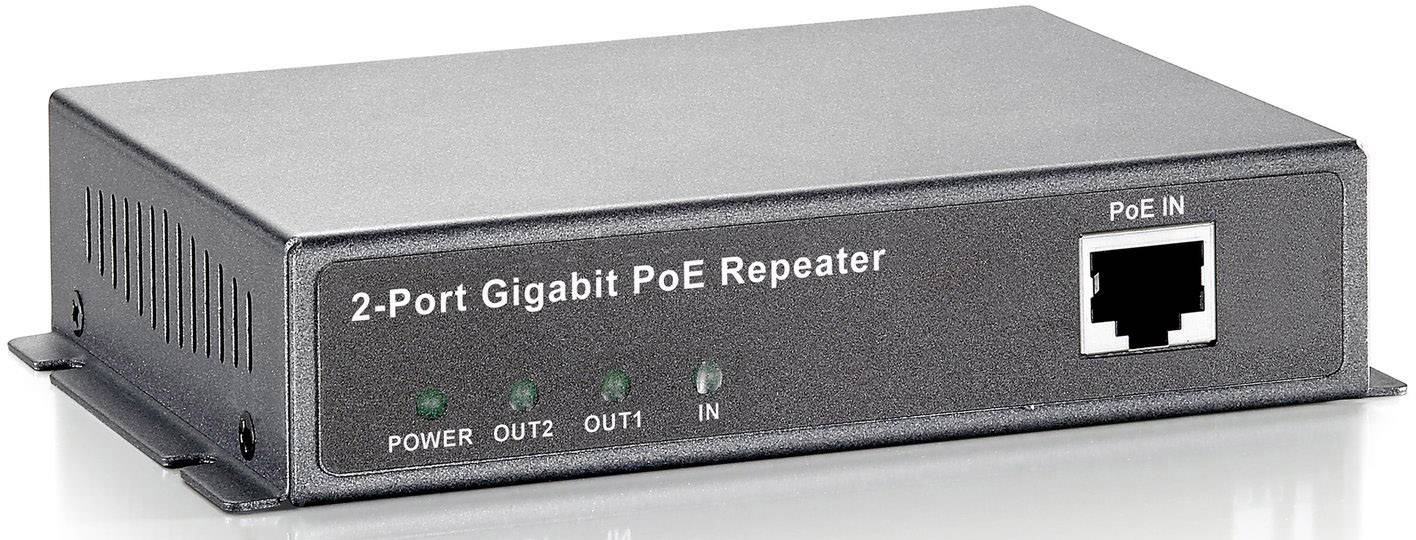 Repeater POR-0122 2x RJ-45 GB PoE