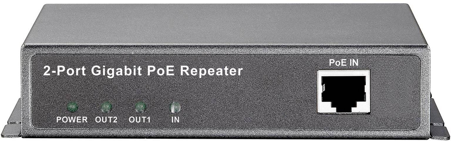 Repeater POR-0122 2x RJ-45 GB PoE