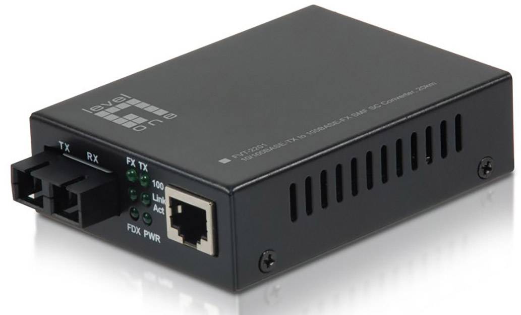 LevelOne 540676 LAN 10/100 MBit/s Medienkonverter 100 MBit/s