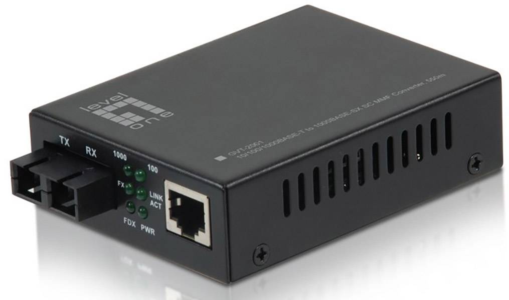 LevelOne 540677 LAN 10/100/1000 MBit/s Medienkonverter 1 GBit/s