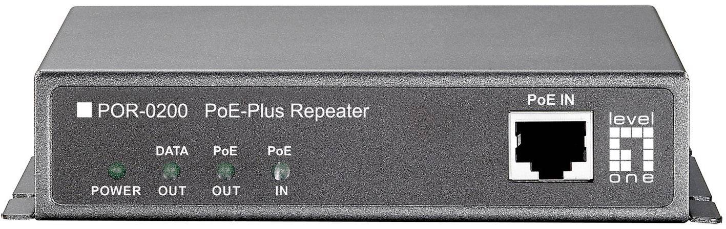 LevelOne POR-0200 - Repeater - 100Mb LAN - 10Base-T, 100Base-TX