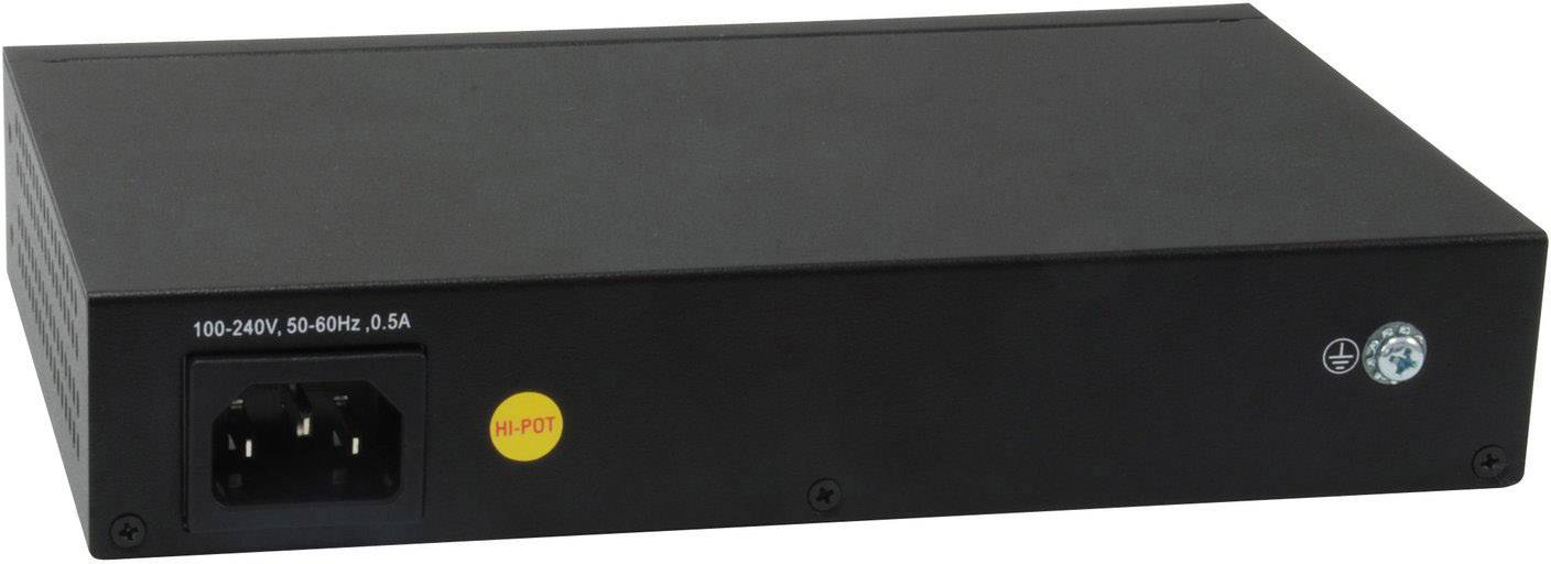 LevelOne GEL-1061 - Switch - managed - 8 x 10/100/1000 + 2 x SFP