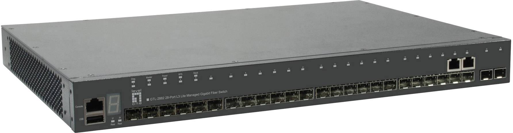 LevelOne GTL-2882 - Switch - L3 Lite - managed