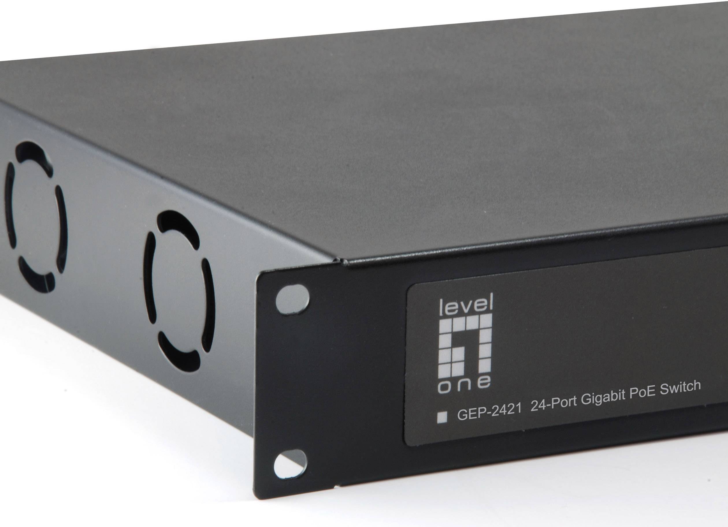 LevelOne GEP-2421W150 PoE Switch Netzwerk Switch 1 GBit/s