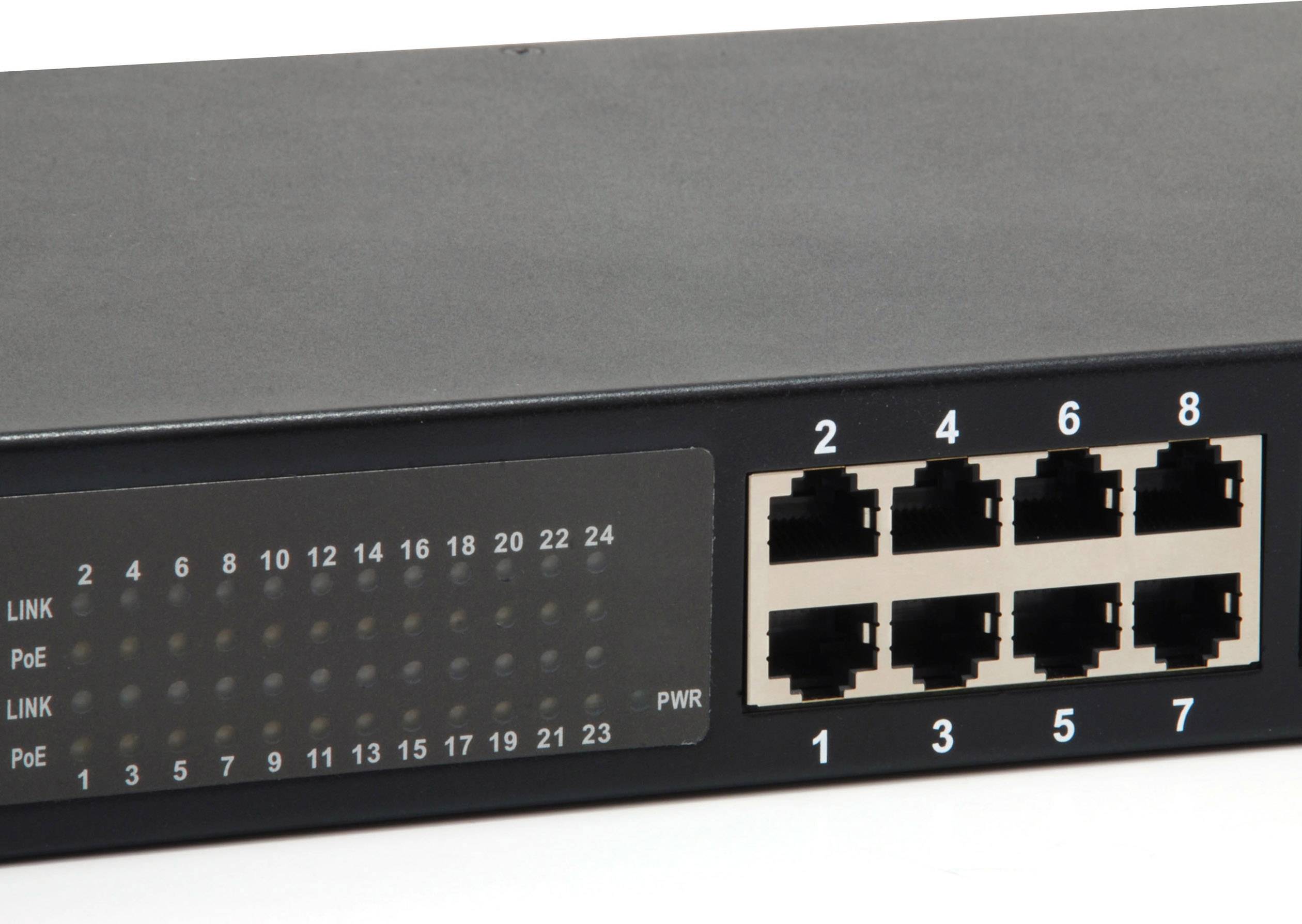 LevelOne GEP-2421W150 PoE Switch Netzwerk Switch 1 GBit/s