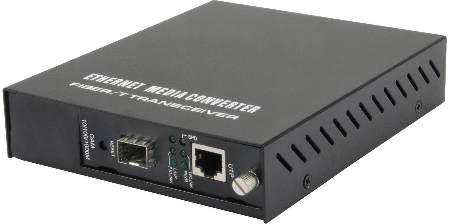 LevelOne 53107603 LAN 10/100/1000 MBit/s Medienkonverter 1 GBit/s