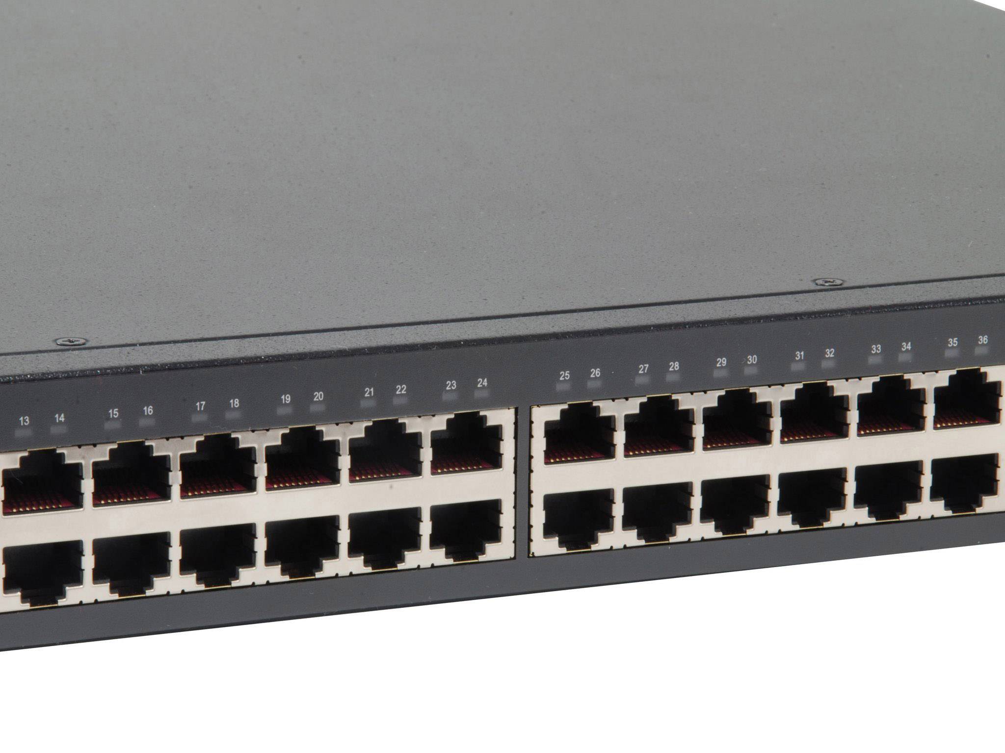 LevelOne GTP-5281 52-Port L3 Lite Manage Netzwerk Switch  1 / 10 GBit/s