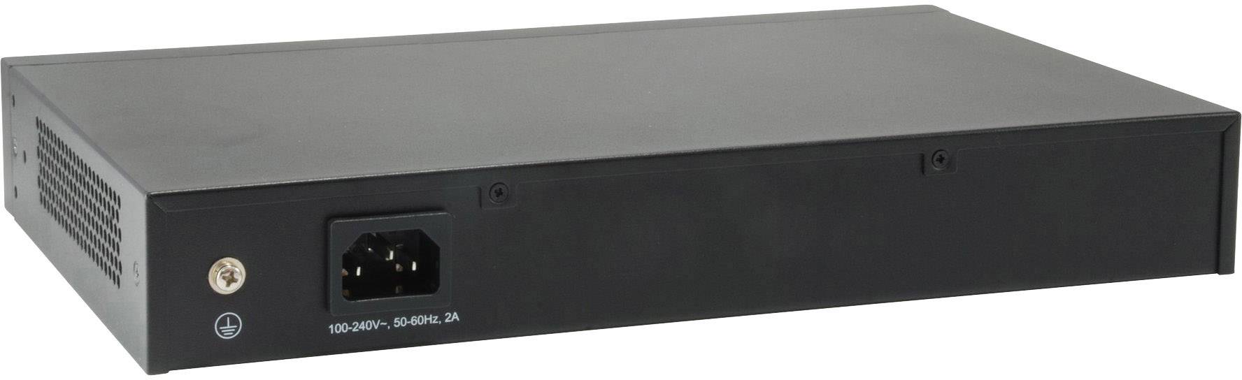 LevelOne GEP-1051 - Switch - Smart - 8 x 10/100/1000 (PoE+) + 2 x Gigabit SFP - Desktop, an Rack montierbar - PoE+ (70 W