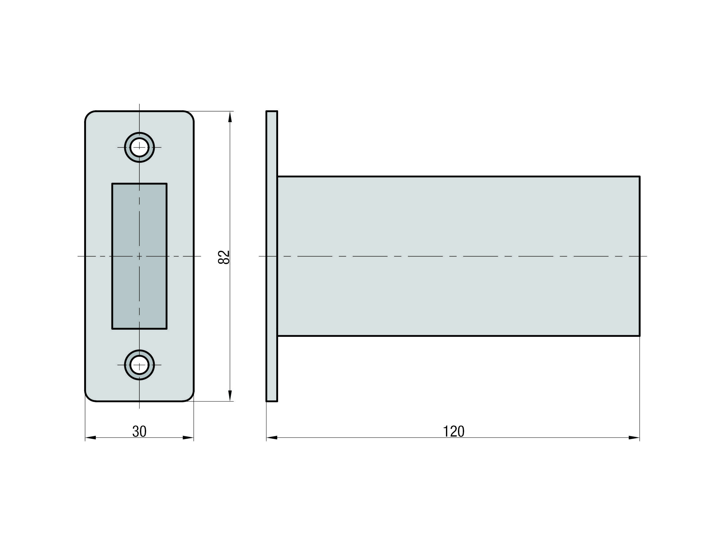 Basi 0009-2542 Mauerabschlussblech Braun