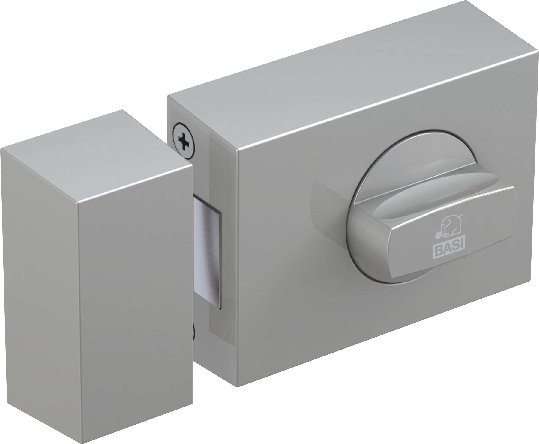 Basi 1301-0205 Türzusatzschloss Silber