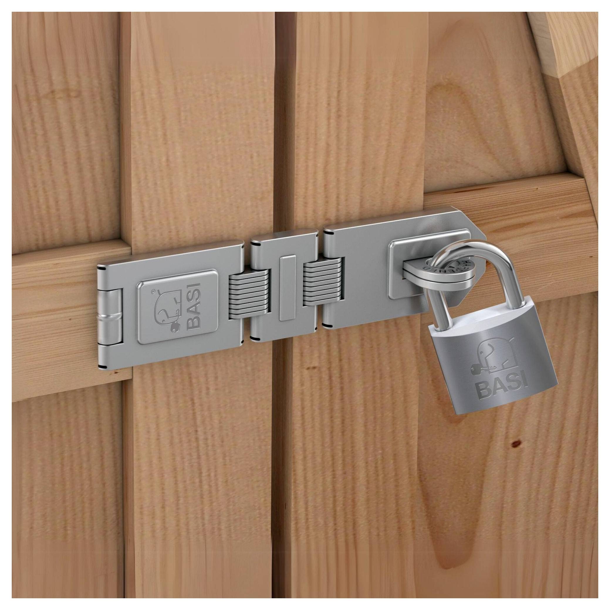 Basi 6901-0195 Sicherheitsüberfalle 195mm Silber