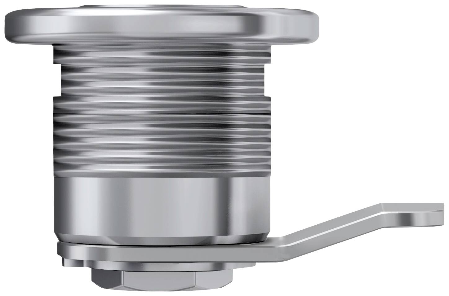 Basi 9000-1309 Hebelschloss Silber