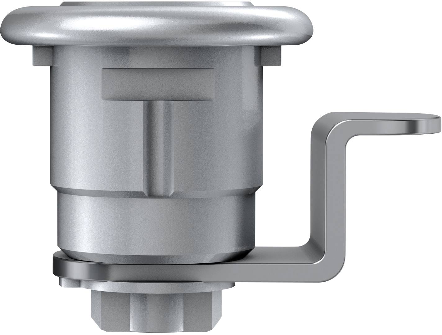 Basi 9000-1329 Hebelschloss Silber