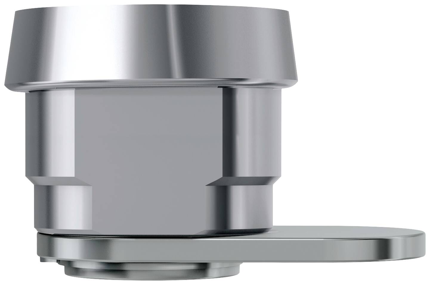 Basi 9000-1338 Hebelschloss Silber