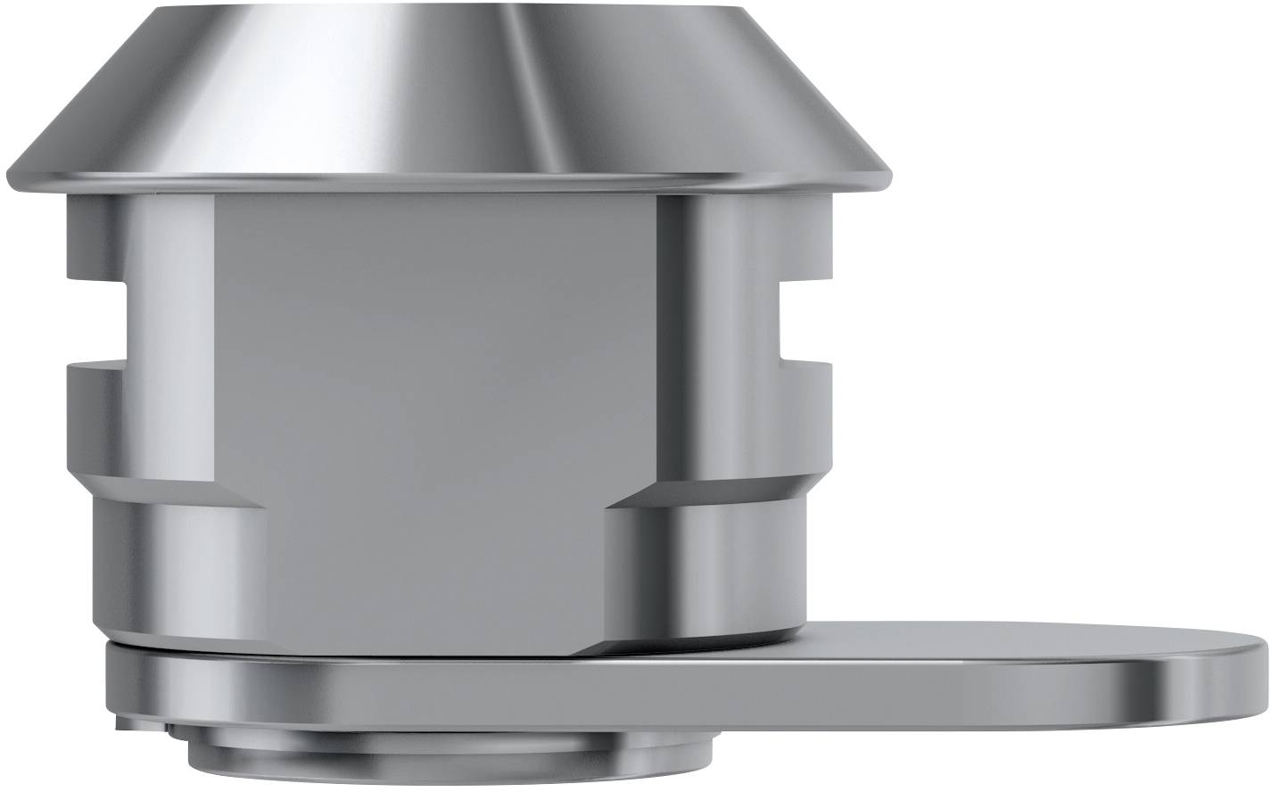 Basi 9000-1339 Hebelschloss Silber