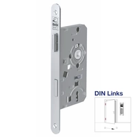 Basi 9220-5512 Einsteck-Zimmertürschloss Silber Basi 9220-5512 Einsteck-Zimmertürschloss Silber