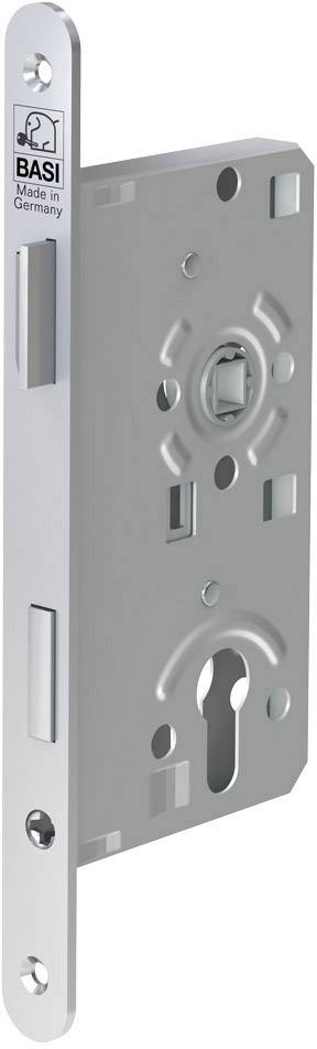 Basi 9250-5522 Einsteck-Zimmertürschloss Silber