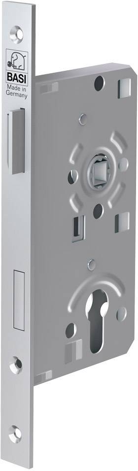 Basi 9320-5522 Einsteck-Zimmertürschloss Silber