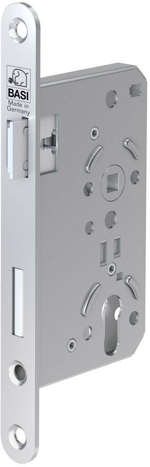 Basi 9821-6522 Einsteck-Zimmertürschloss Silber