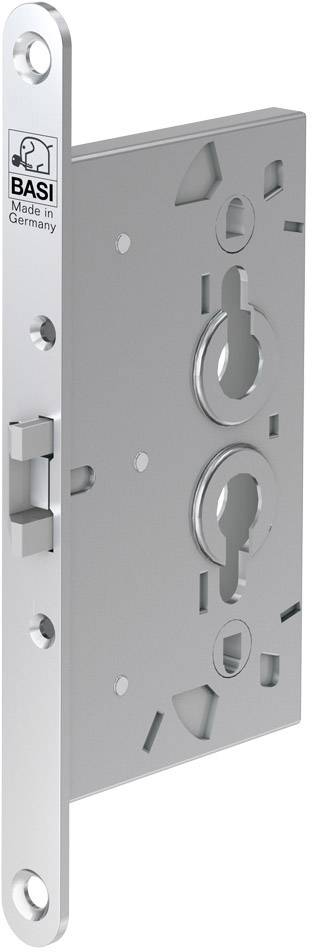 Basi 9830-6520 Einsteck-Zimmertürschloss Silber