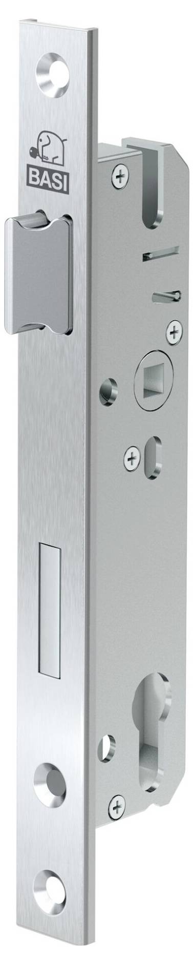 Gekrümmter Computermonitor, auf dem auf schwarzem Bildschirm ein leuchtendes Alien-Kopf-Logo angezeigt wird.