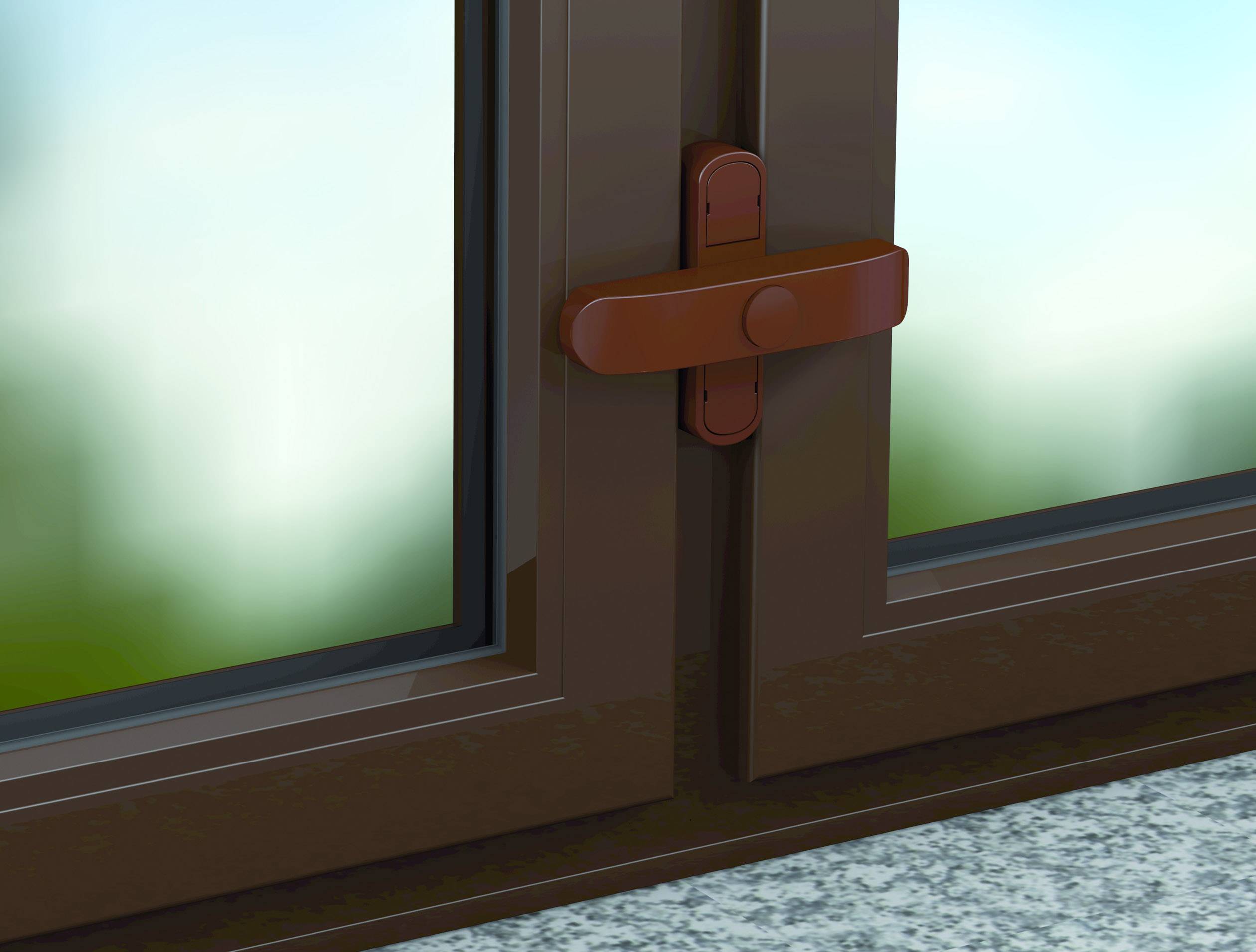 Basi 1100-0061 Fenstersicherung Braun