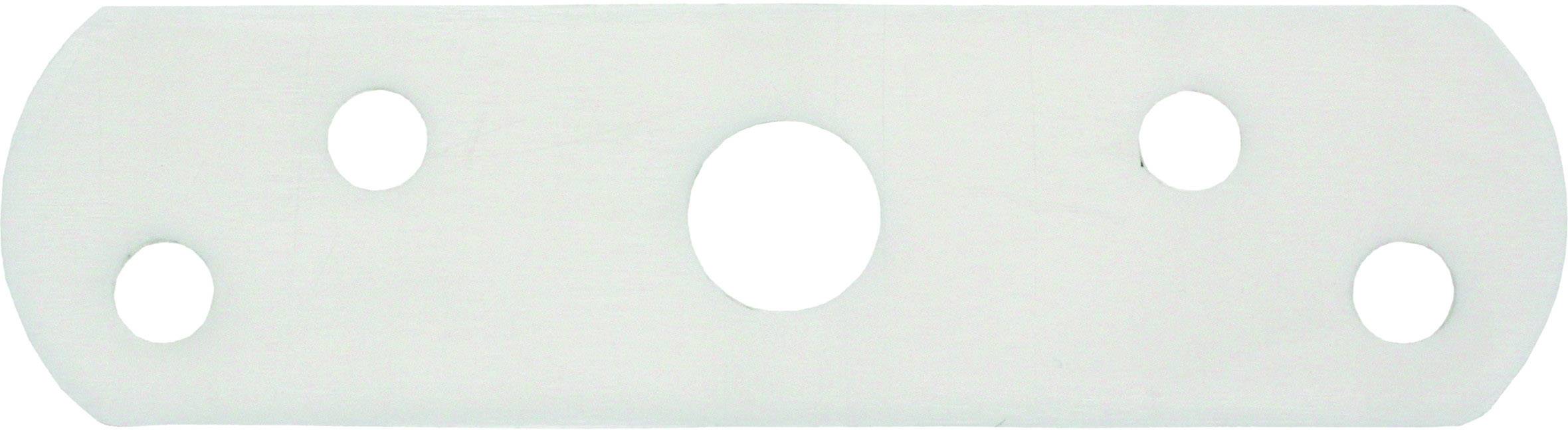 Basi 1100-0053 Distanzplatten-Set Weiß (glänzend)