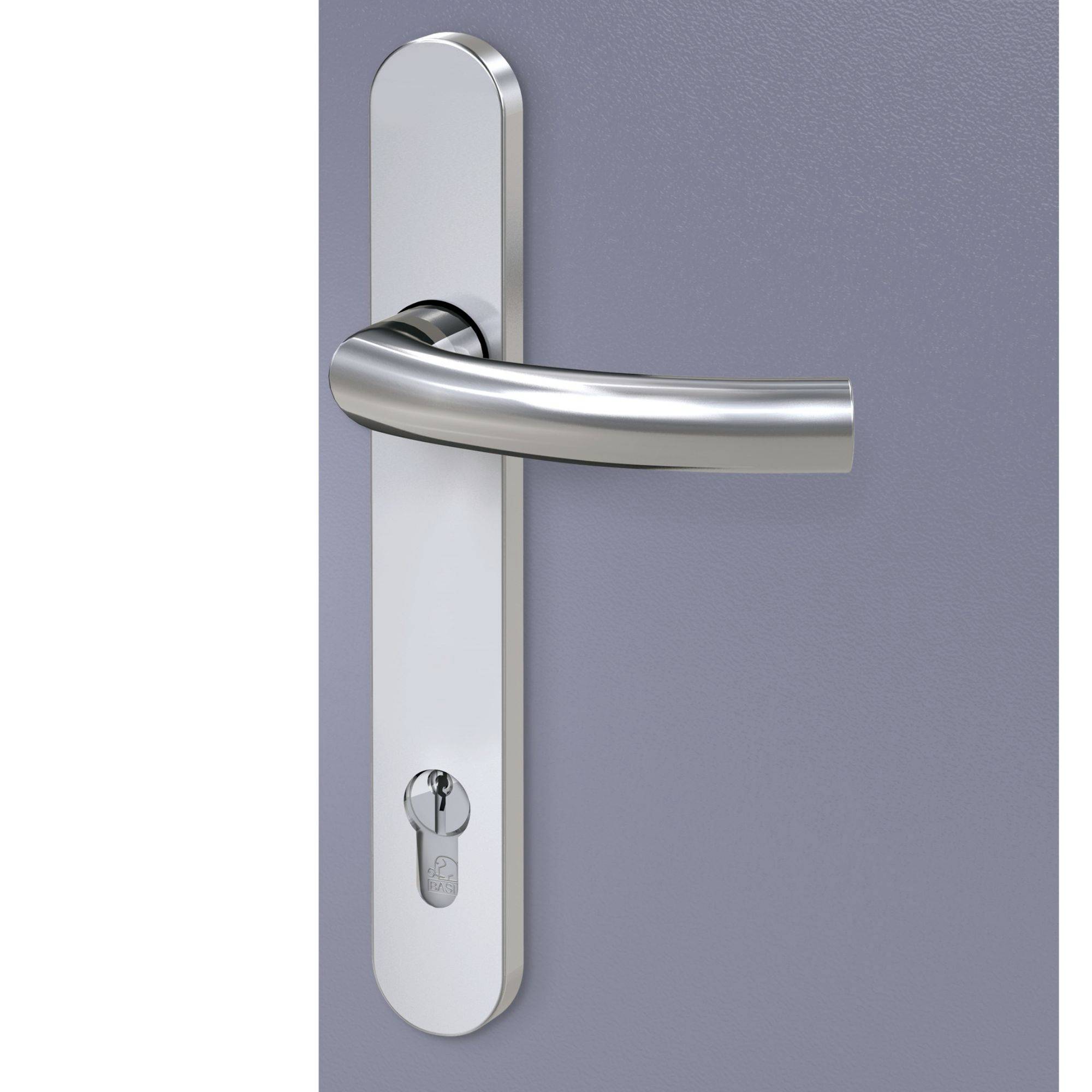 Basi 7838-0108 Schmalrahmen-Drücker-Garnitur