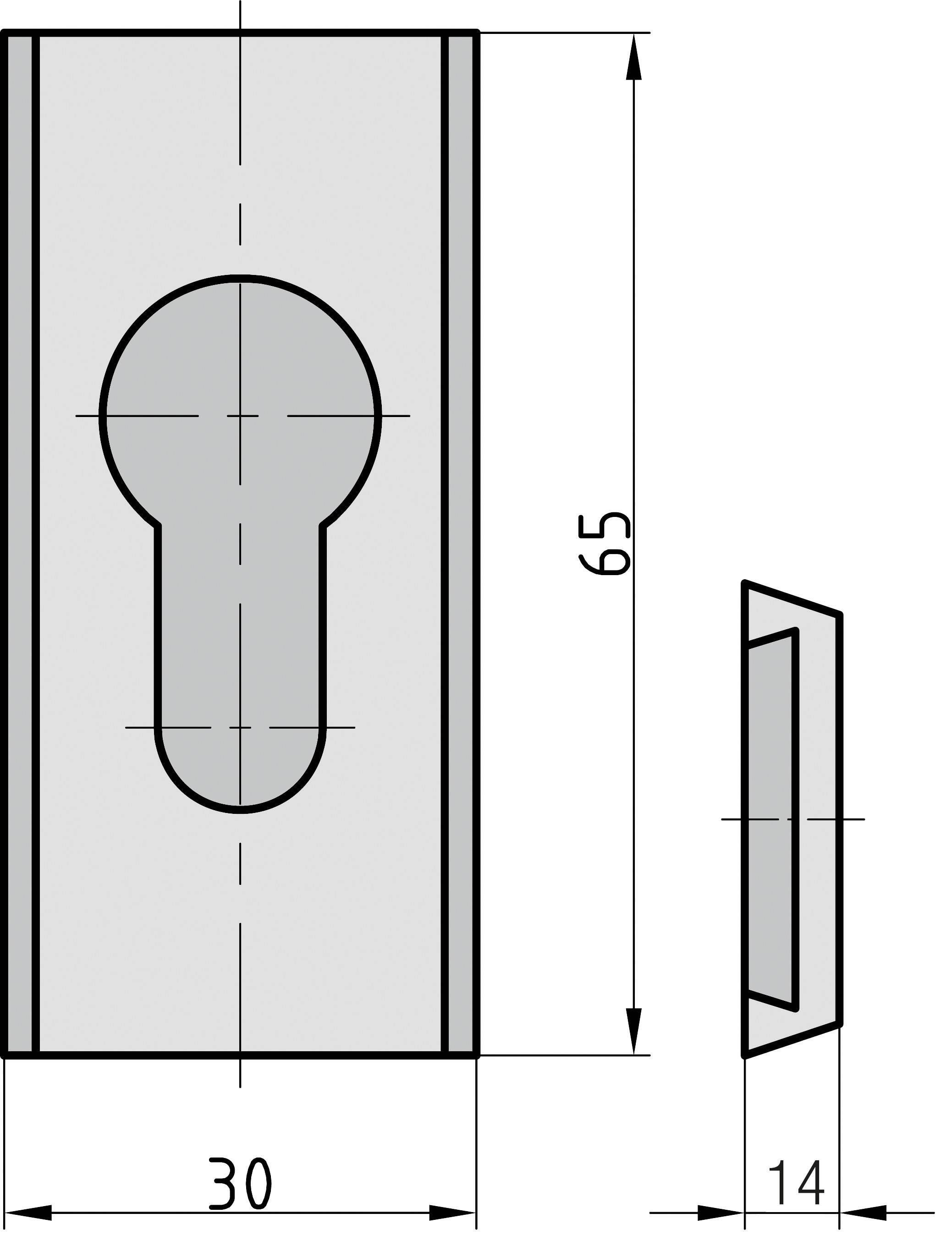 Basi 7536-0499 Schutzrosette