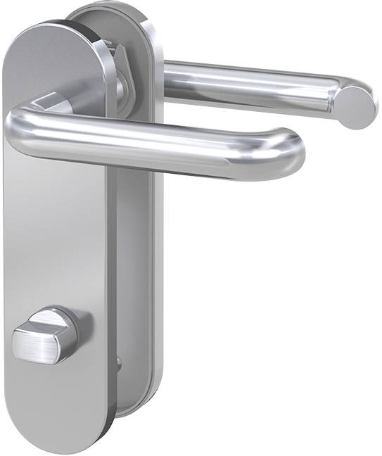 Basi 7304-0318 Kurzschild-Drücker-Garnitur