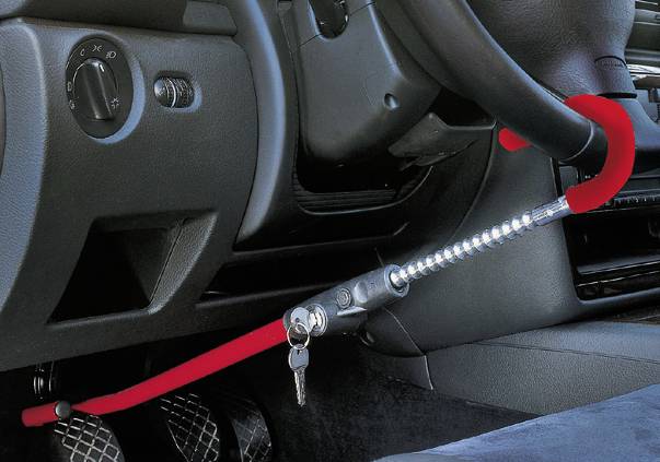 Basi KFZ 100 Diebstahlschutz, Lenkradsperre Mobil einsetzbar