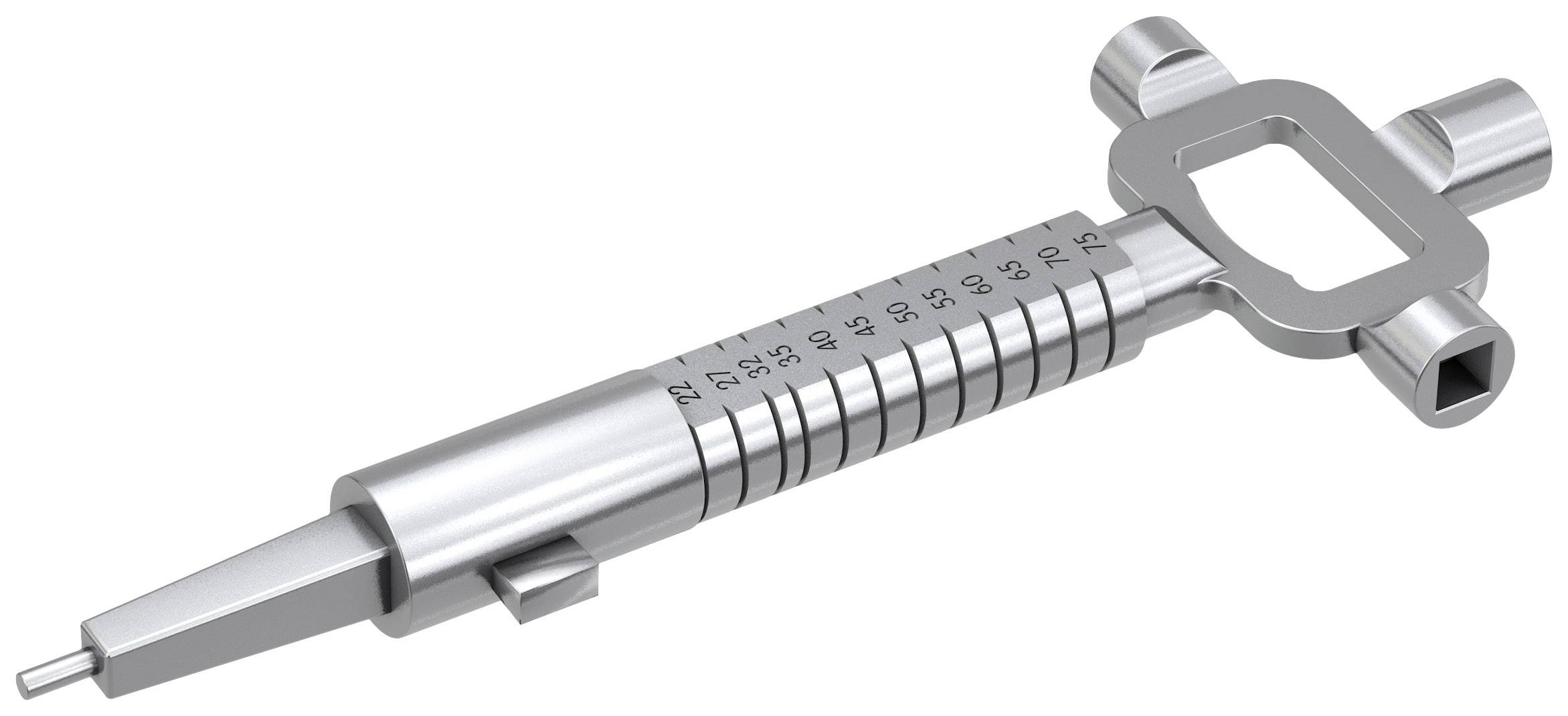 Basi 668N Universal-Steckschlüssel Silber