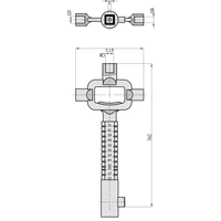 Basi 668NK Universal-Steckschlüssel Silber Basi 668NK Universal-Steckschlüssel Silber