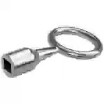 Basi 301V-9 Dornschlüssel Silber Basi 301V-9 Dornschlüssel Silber
