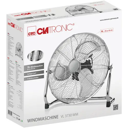 Clatronic VL 3730 Metall-Windmaschine Clatronic VL 3730 Metall-Windmaschine