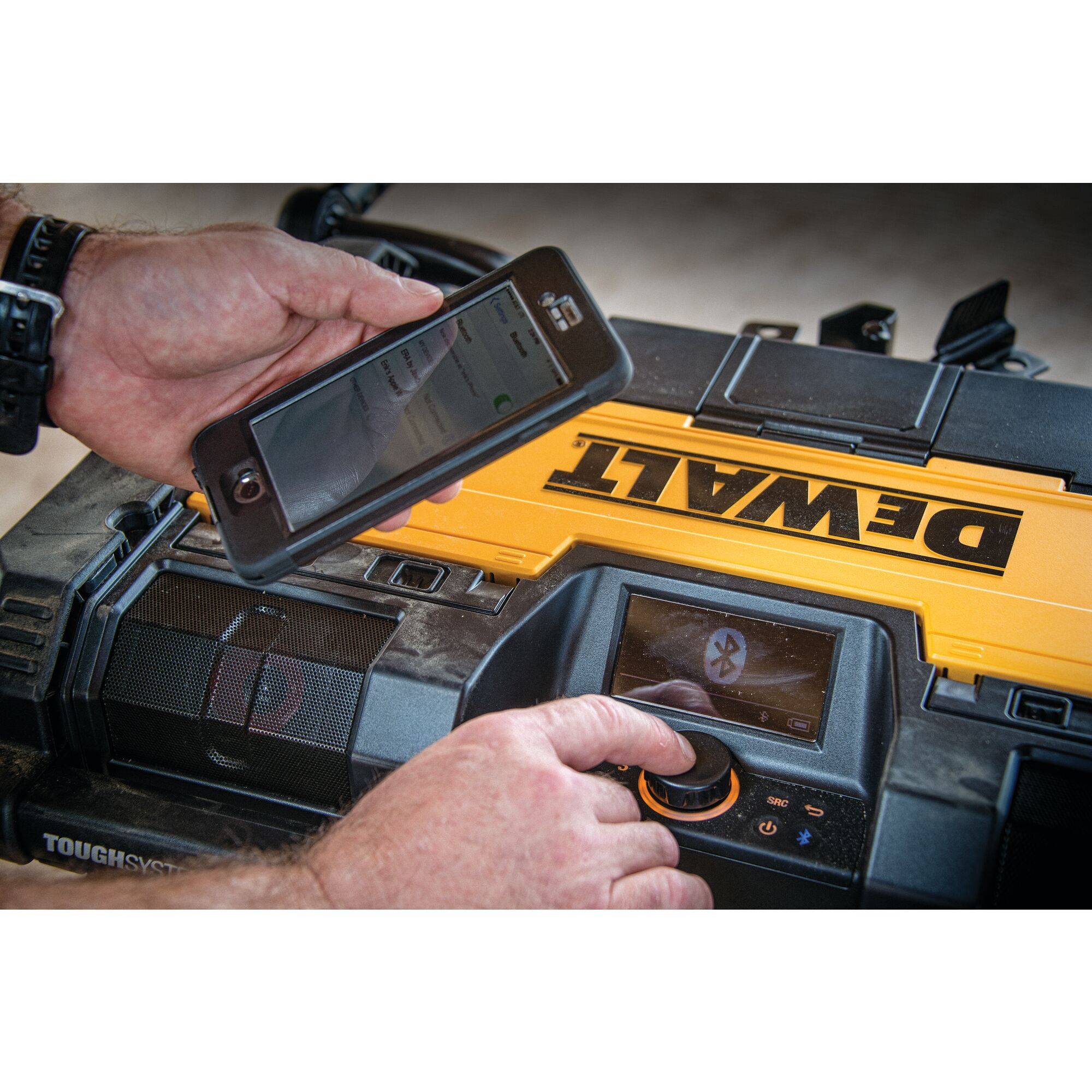 Radio DWST1-75659 Abm.543x360x155mm 6 Lautspr. kompatibel m.TOUGHSYSTEM DEWALT