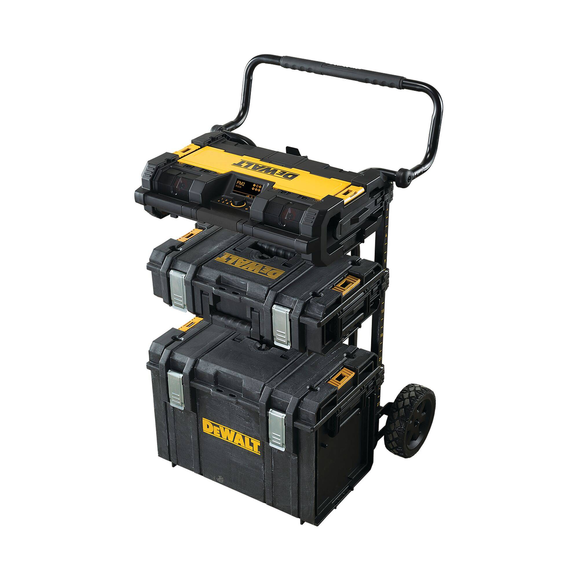 Radio DWST1-75659 Abm.543x360x155mm 6 Lautspr. kompatibel m.TOUGHSYSTEM DEWALT