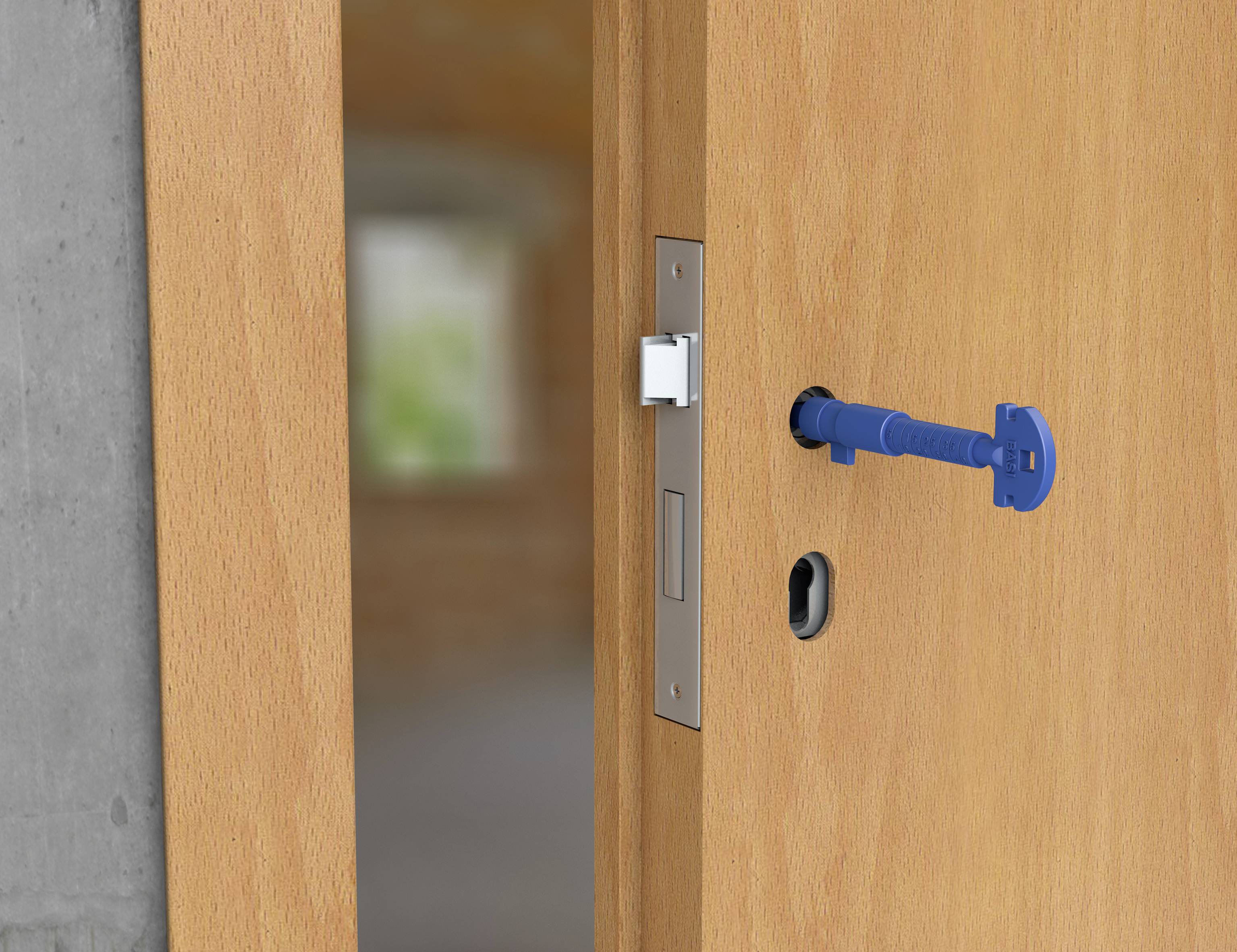 Basi 330 Bauschlüssel Blau