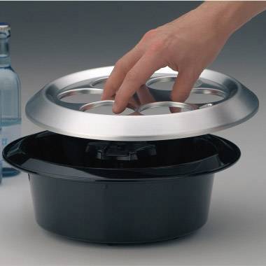 alfi Flaschenkühler Konferenzboy Kunststoff, Aluminium Schwarz, Silber 0360020000 1 St.