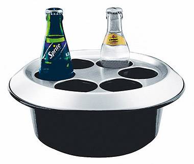 alfi Flaschenkühler Konferenzboy Kunststoff, Aluminium Schwarz, Silber 0360020000 1 St.