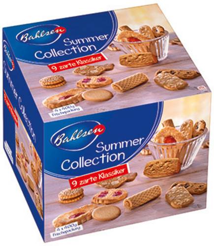 Bahlsen Gebäckmischung Summer Collection 4 x 400 g/Pack