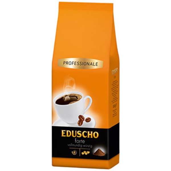 EDUSCHO Kaffee forte Professionale gemahlen 1.000 g/Pack. 1kg