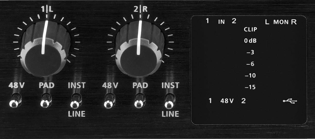 IMG Stageline Audio Interface MX-2IO