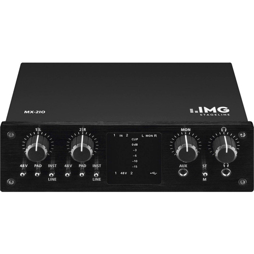 IMG StageLine Audio Interface MX-2IO
