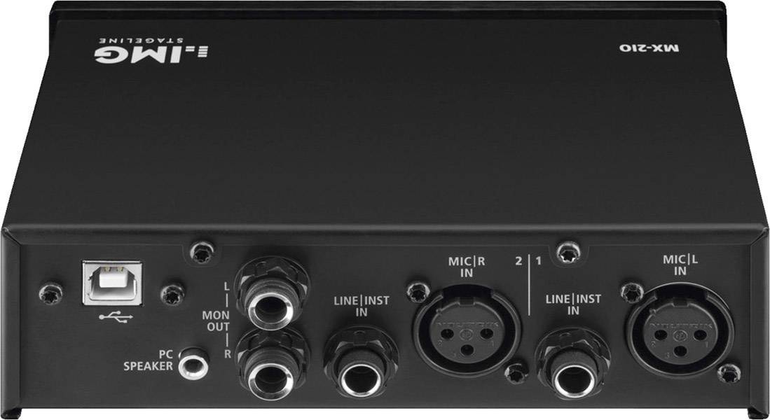 IMG Stageline Audio Interface MX-2IO