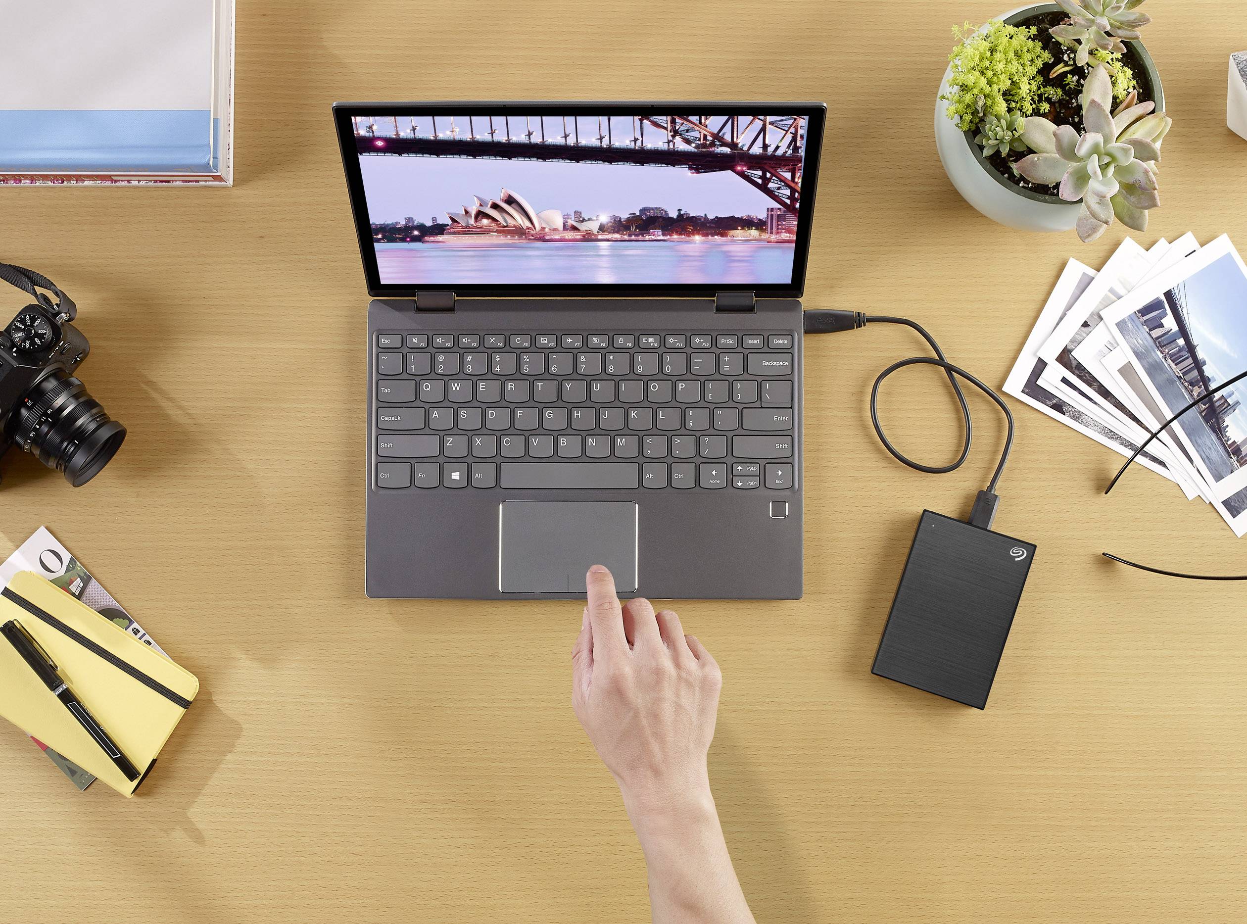 Seagate Backup Plus Portable 5 TB Externe Festplatte 6.35 cm (2.5 Zoll) USB 3.2 Gen 1 (USB 3.0) Schwarz STHP5000400