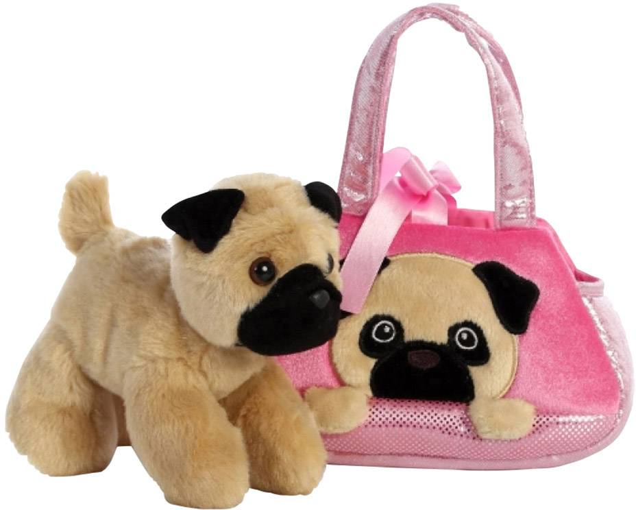 Aurora Fancy Pals Plüschmops mit Tasche 32841