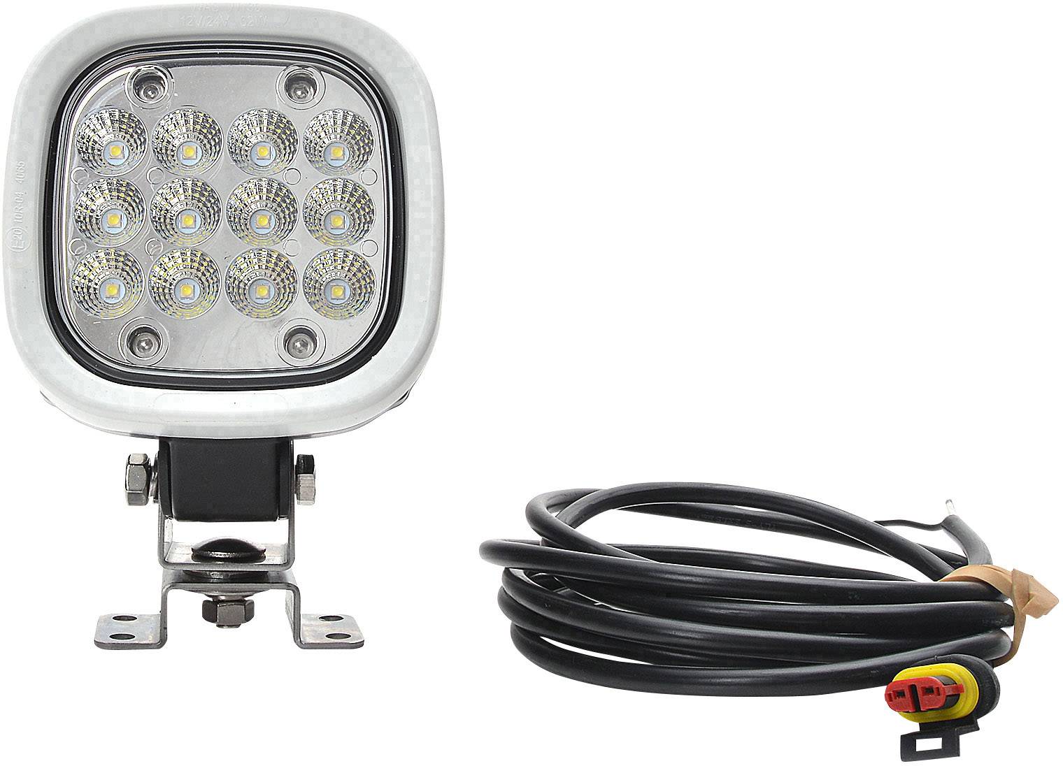 WAS Arbeitsscheinwerfer 12 V, 24 V, 36 V, 48 V, 60 V, 70V W130 8000 Superseal 1214/1 Breite Nahfeldausleuchtung (B x H x T) 110