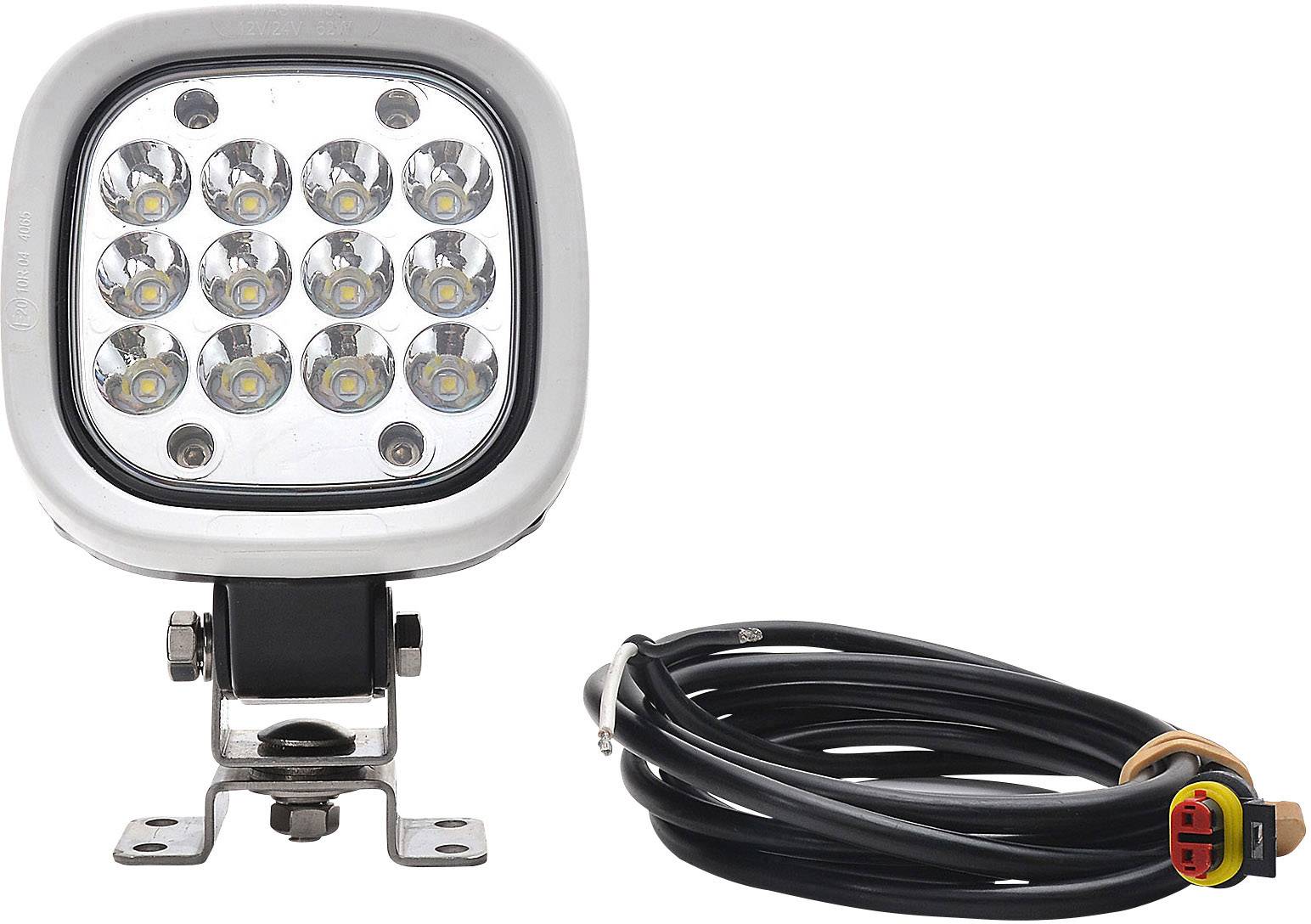 WAS Arbeitsscheinwerfer 12 V, 24 V, 36 V, 48 V, 60 V, 70 V W130 8000 Spot Superseal 1215/I Weitreic